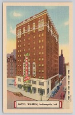 Hotel warren, Indianapolis, Ind. Vintage Postcard picture