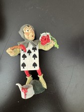 The Hamilton Collection THE GARDENER Figurine Alice in Wonderland Pewter picture