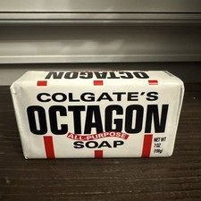 Vintage Colgate's Octagon All Purpose 7 oz Bar Soap New Old Stock picture