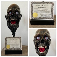 Jack of the Dust Tarman Bust - Experimental Paint #1 One‑of‑a‑Kind Horror Art picture
