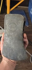 VTG TOWNLEY HARDWARE CO 4 LB SINGLE BIT AXE HEAD EMBOSSED KANSAS CITY MISSOURI picture