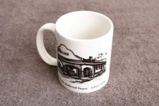 Mug Punta Rail Depot Unusual Estate Find Old Gift Retro Vintage XH picture