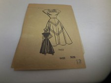 1950's Mid-Century Sewing Pattern,Pattern Department,9452,Dress,Size 13, S1823 picture