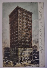 Vintage Pittsburg Pennsylvania People's Bank Postcard Divided Back 1907 picture