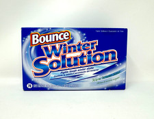 Bounce Winter Solution DISCONTINUED Fabric Softener 70 Dryer Sheets VTG RARE picture