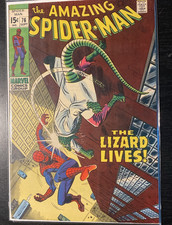 💥 AMAZING SPIDER-MAN #76 (1969) – Beautiful Raw FN/VF 7.0 Super Flat & Glossy picture