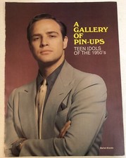 Marlon Brando Troy Donahue Magazine Pinup Picture Vintage Ephemera picture