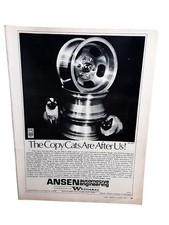1971 Ansen Sprint Wheels Vintage Racing Wheel Rim Automotive Advertisement Ad picture