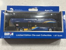DARON MTA New Flyer Xcelsior Transit Electric Hybrid Bus HO Scale 1/87 picture