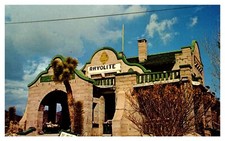 postcard Rhyolite Railroad Depot Nevada A4394 picture