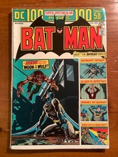 BATMAN #255 DC 100 Page Giant - 1st Anthony Lupus Werewolf - Neal Adams VG/FN- picture