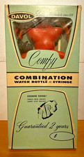 Davol Vintage Rubber Comfy Hot Water Bottle Enema Douche Bag w/Box 100% Complete picture