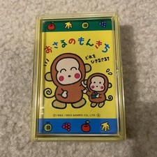 Sanrio Osaru No Monkichi Monkey Collectible Playing Card Deck New 1993 Vintage picture