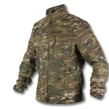Tactical Fleece Jacket Windblock Military Combat Hoodless Sweater Multicam picture