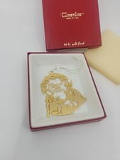 Vintage Gayfers 24kt. Finish Christmas Ornament. For Unto