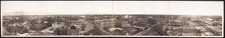 Photo:Tucson Arizona 1909 Panoramic Cityscape Photograph Print picture