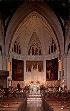 New York NY church of Incarnation Episcopal interior ~ postcard sku933 picture