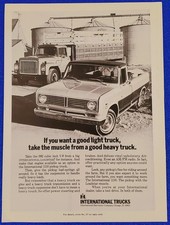 1972 International Harvester Loadstar V8 Farm Truck American Heartland Print Ad picture