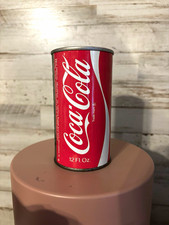 Coca-Cola Vintage 1972 Original 12 fl oz Pull-Tab Soda Can Red/White picture