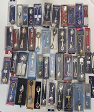 Huge-Lot of 46- souvenir State Spoons Collectible Spoons- ALL NEW Beautiful-RARE picture