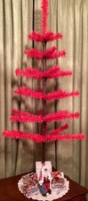 SALE 3.5 ft Authentic 1850s German Goose Feather CHRISTMAS Tree😹🥳we’ll make it picture