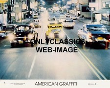 AMERICAN GRAFFITI HOT ROD 1955 CHEVY DRAG RACING 8X10 MOVIE PHOTO AUTOMOBILIA picture