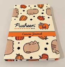 CultureFly Pusheen Box Exclusive Canvas Journal Ruled Sheets Halloween NEW picture