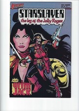 Starslayer #16, 1st Appearance Rhian, Maethe from Grimjack, NM- 9.2,1st Pr.,1984 picture