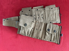 WW1 1918 BAR Rifle Ammo Belt Web Browning Automatic Rifle Original picture
