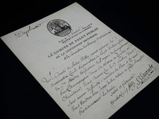 Merlin DE DOUAI - Signed Letter - PUBLIC SAFETY COMMITTEE, LACOMBE - 1795 picture