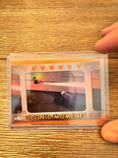 2025 Topps Chrome Disney WALL-E and EVE's Space Walk - Iconic Moments Orange /25 picture