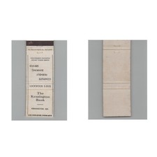 Matchbook Cover The Kensington Bank Kensington MD picture