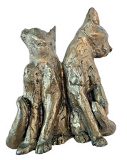British Sculptor Paul Jenkins for Frith Sculpture Cats