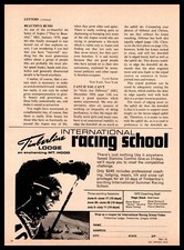 1970 Timberline Lodge At Mt Hood Oregon International Ski Racing School Print Ad picture