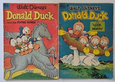 Walt Disney's Donald Duck Lot ☆2 #27   #256 Four Color G/VG 1949-53 Golden Age  picture