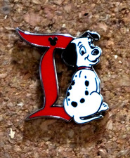 2024 DLR Disneyland D Hidden Mickey Disney Mystery Pin - Lucky 101 Dalmatian picture