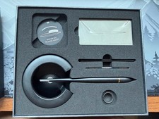 Novium Hoverpen Interstellar Edition Muonionalusta Meteorite Black Ink Pen picture