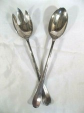 Silverplated Salad Server Set - 13