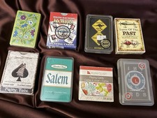 8 Fun Specialized Novelty DECKS OF PLAYING CARDS most are sealed picture