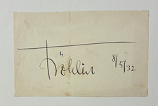 Alfred Doblin Signed Autograph 1932 Berlin Alexanderplatz German Author Rare picture