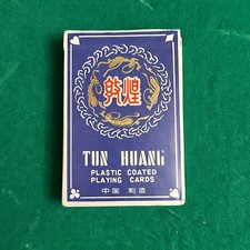 Vintage Tun Huang 737 Plastic Coated Playing Cards picture