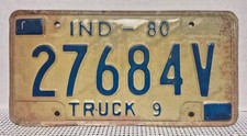 Vintage Original 1980 Indiana TRUCK 