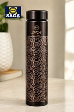 Antique Design Pure Copper Water Bottle Ayurvedic Health Benefit picture