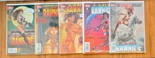 Lady Rawhide #1 - 5 Complete Series Topps Comics Adam Hughes NM •c3 picture