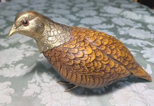 Vintage E&R Italy Golden Crown Quail picture