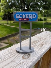 Eckerd Pharmacy Sign Replica | 3D Printed Retro Retail Decor picture