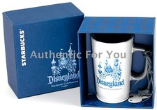New Disneyland 60th Diamond Celebration Disney Starbucks Ceramic Mug Ornament picture