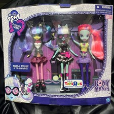 [Overseas Limited Rare] My Little Pony Equestria Girls Figure 3-Piece Set picture