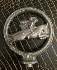 Barn Find Willy's OG 1929 Knight On HORSE Hood Ornament JEEP picture