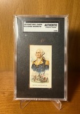1889 N222 Kinney Bros Leaders George Washington Tobacco SGC Authentic  picture
